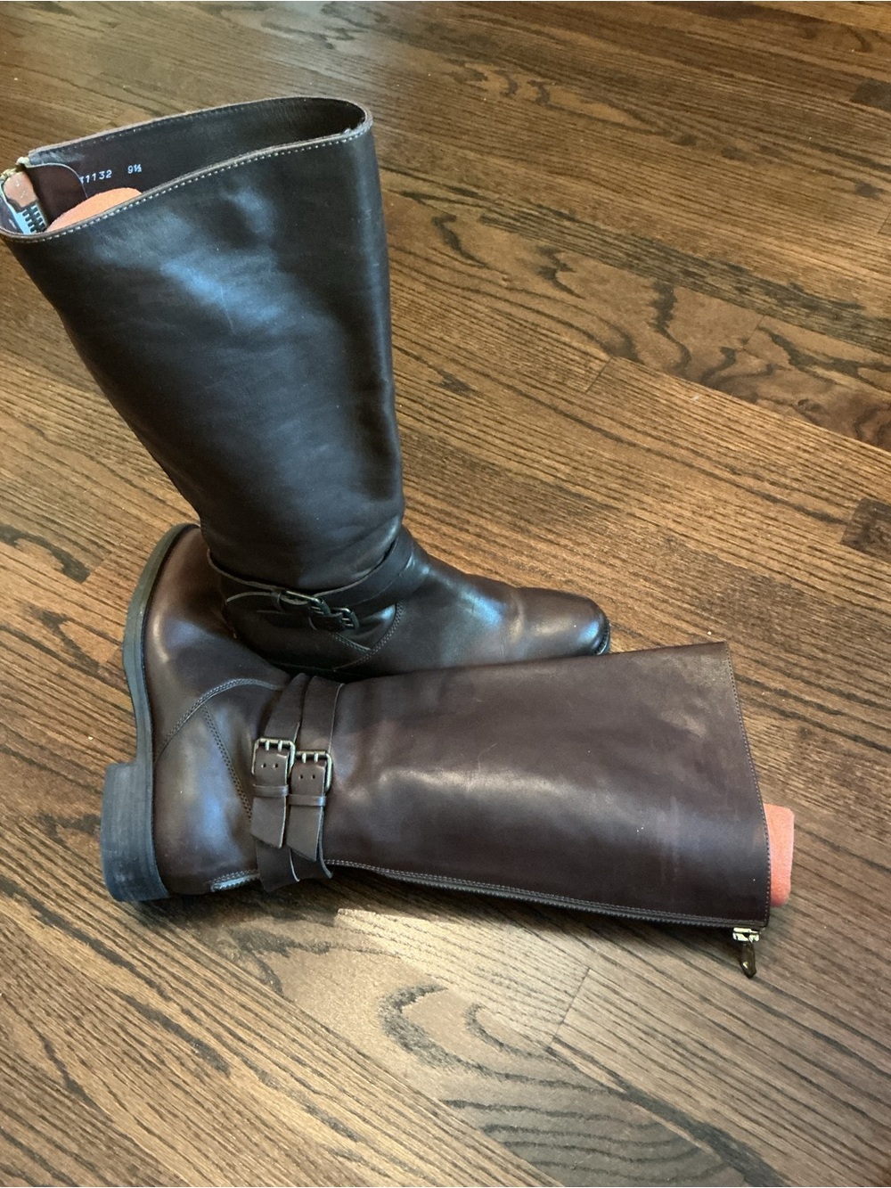 J. Crew Women's Tall Leather Riding Boots - Dark Brown